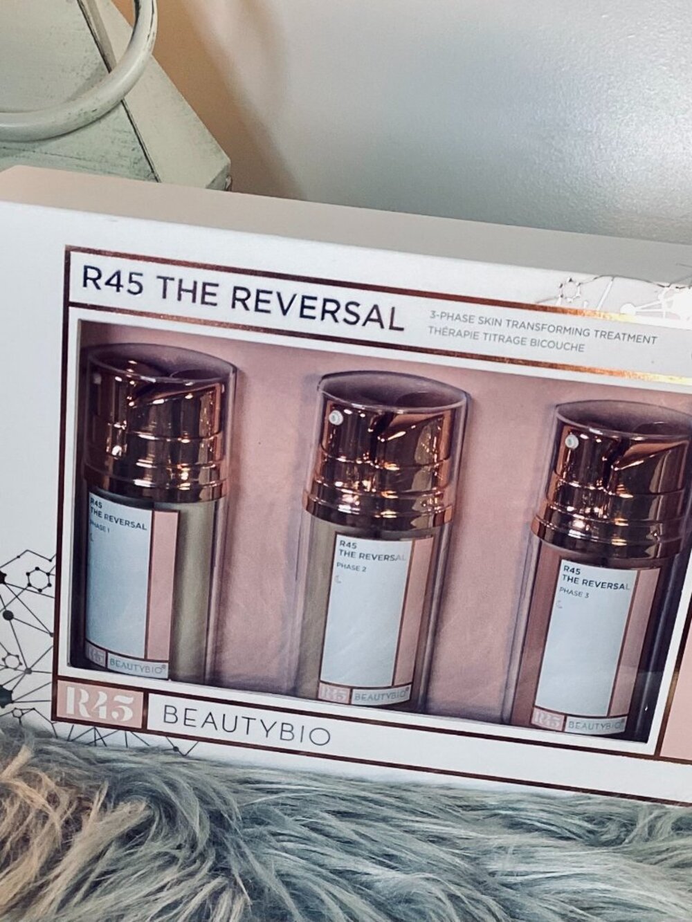 BeautyBio R45 The Reversal 3 Phase Skin Transforming Treatment NEW Retail $160